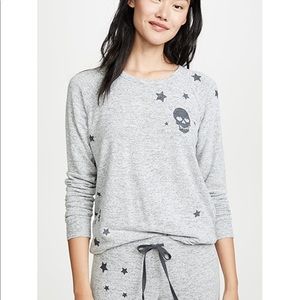 PJ Salvage Stars & Skulls PJ Top